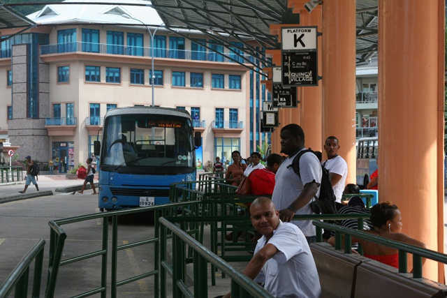Nouveaux codes de couleurs pour le terminal de bus des Seychelles  ce week-end