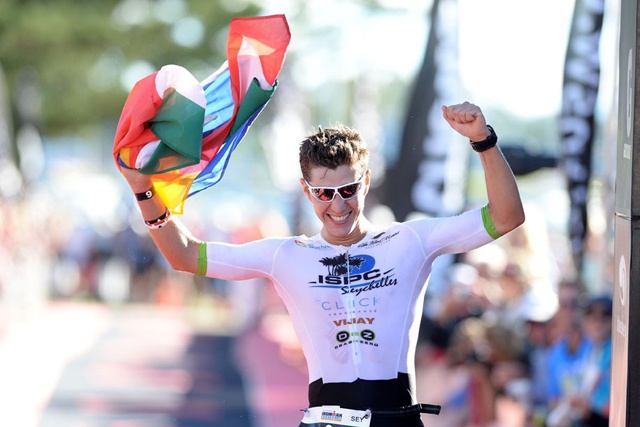 Seychelles triathlete Nick Baldwin finishes 3rd at Ironman Australia