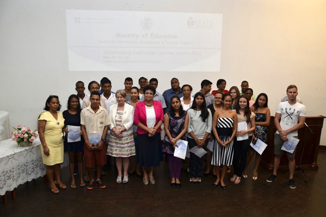 Seychelles students amongst top 10 in the world for Cambridge International Examinations
