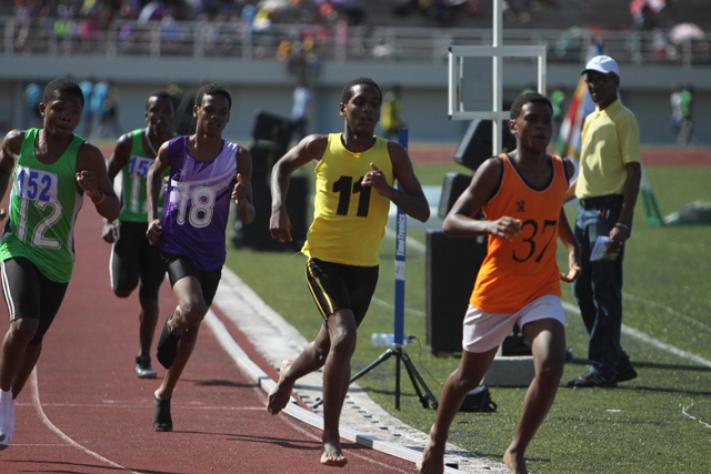 1100 Seychelles school children take part in National Schools Athletics Championship