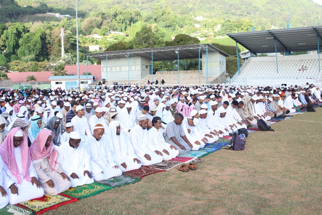 La communauté musulmane des Seychelles réunie pour célébrer la fin du ramadan