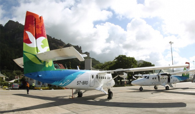 Air Seychelles brand new Twin Otters start island hopping