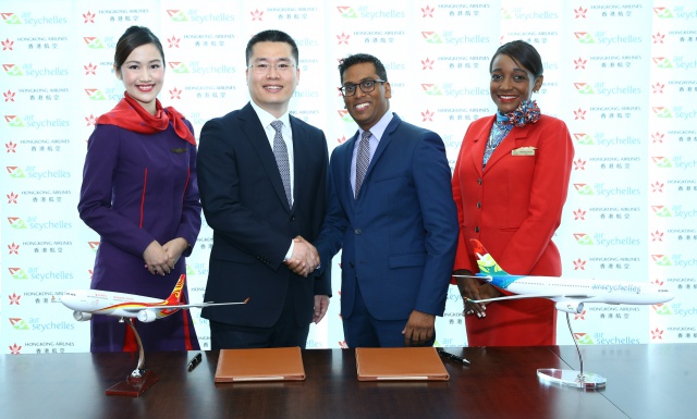 Hong Kong Airlines becomes Air Seychelles new codeshare partner