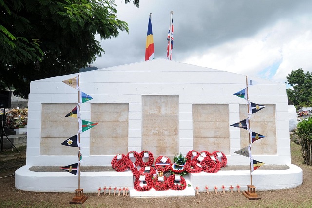 Seychelles’ war victims honoured on Remembrance Sunday