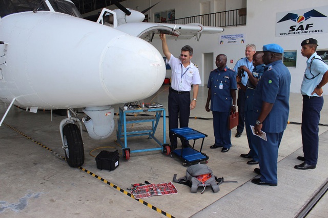 Tanzanian and Seychelles’ militaries share notes on air surveillance capabilities