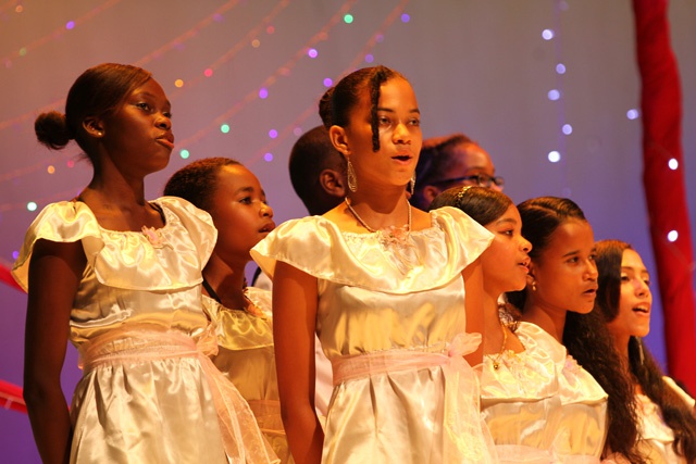 Christmas, Merry Christmas, kisses from Victoria!’ - sing Seychelles children in annual Christmas show