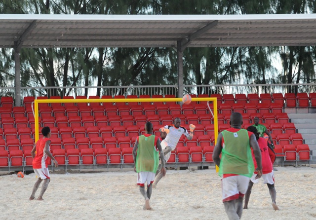 L'équipe nationale de Beach Soccer des Seychelles va tenter de se qualifier pour la Coupe du Monde de Beach Soccer