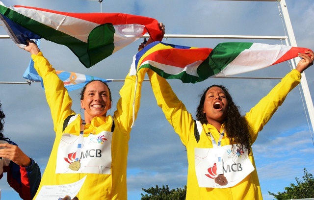 Seychelles female weightlifters and swimmer harvest 7 more gold medals at the Indian Ocean island Games