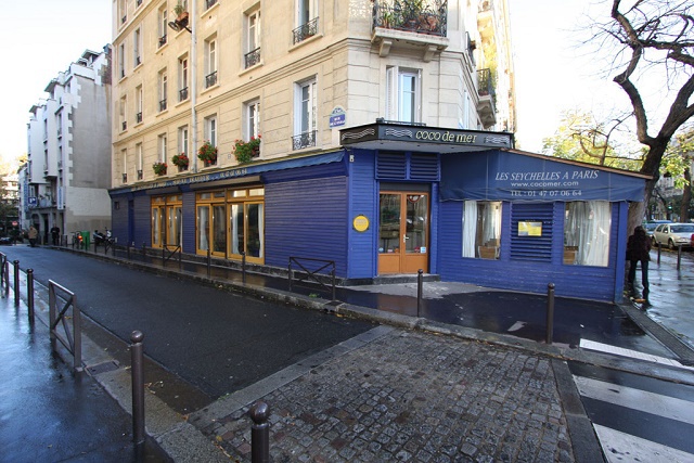 Le restaurant « Coco de Mer », un petit coin des Seychelles au cœur de Paris.