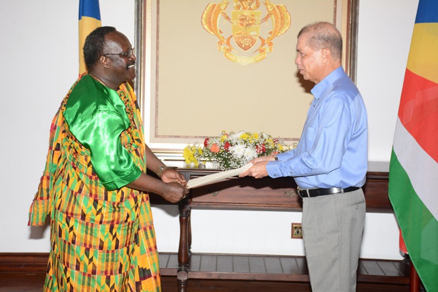 Turning historical ties into economic cooperation: new high commissioner of Ghana accredited to Seychelles