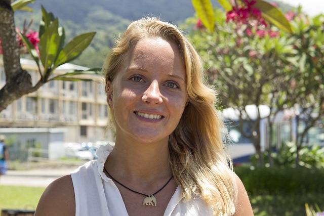 German environment and marine enthusiast joins University of Seychelles as the first international student