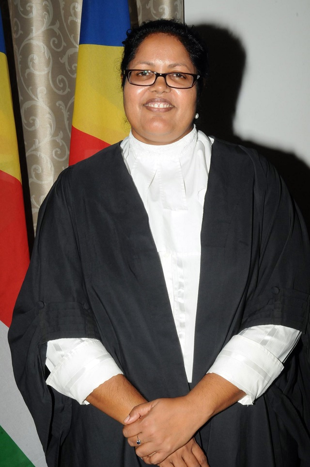 'A lot can be achieved through hard work and determination', says new Master of the Seychelles Supreme Court