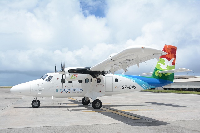 New DHC-6 Twin Otter Series 400 joins Air Seychelles domestic fleet