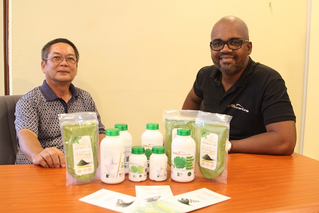 Tapping into the potential of the 'miracle tree'! Seychellois entrepreneurs venture into producing food supplements from the Moringa tree