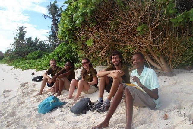 Fregate Island shows off its wild side to Seychelles maritime students