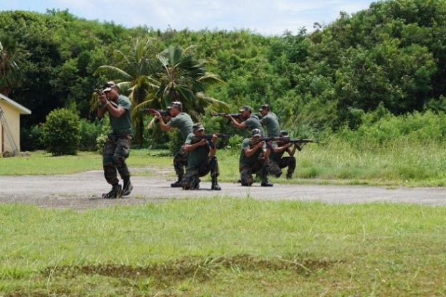 Les forces militaires des Seychelles s’entraînent à intervenir en cas d’attaques maritimes et lors des prises d’otages