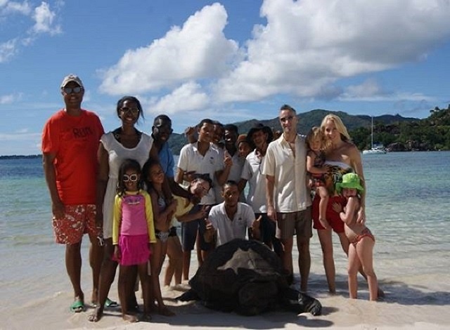 After 60 years as a household pet, Seychelles' three-legged giant tortoise retires to sanctuary