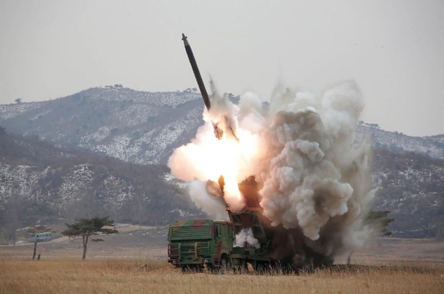 S. Korea, US launch military drills, North threatens nuclear strikes