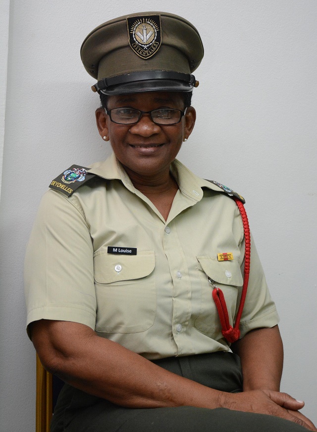 Military not just any other job, says Seychelles’ newly promoted -- and only -- female major