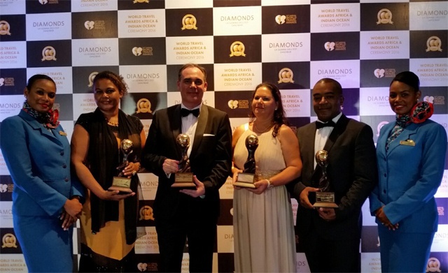 Air Seychelles remporte plusieurs distinctions au World Travel Awards 2016