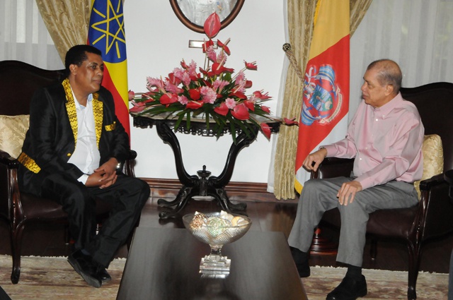 New Ethiopian ambassador is accredited to Seychelles, eyes increase in tourism and trade