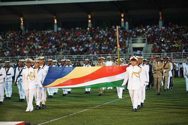 Le président Michel demande de conserver les valeurs d’unité des Seychelles, lors des célébrations du 40e anniversaire de l’indépendance