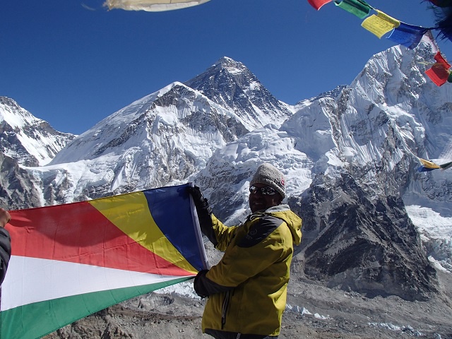 Seychellois mountaineer climbs some of the world’s highest peaks