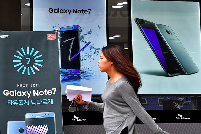 Les Etats-Unis rappellent un million de téléphones Samsung pour risque d'explosion