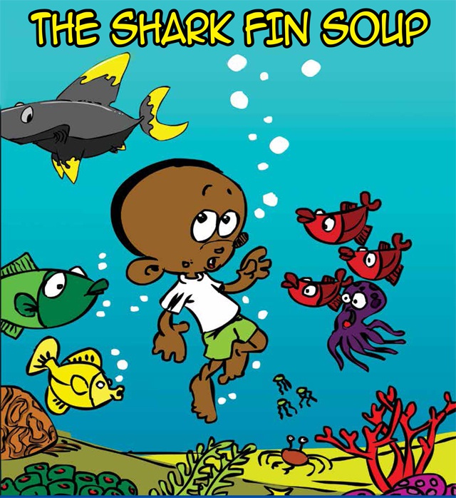 'The Shark Fin Soup' comic book highlight shark’s plight, Seychellois cartoonist says