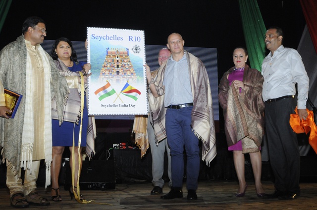 An imprint of good relations: Commemorative stamp unveiled to mark Seychelles-India Day