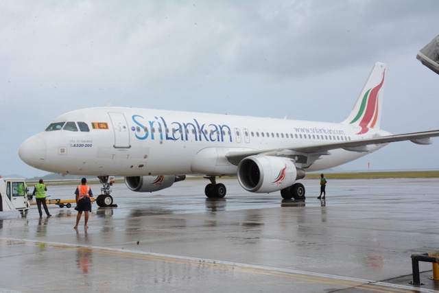 SriLankan Airlines makes inaugural flight to Seychelles