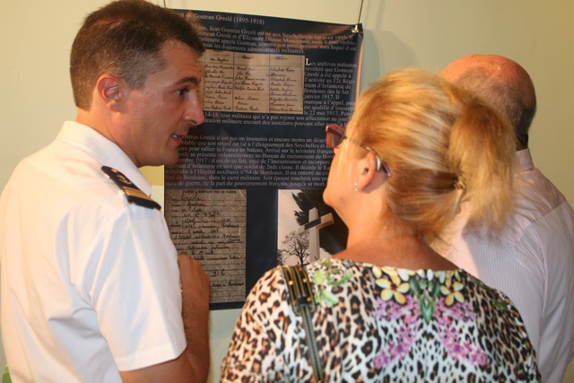 Seychellois soldiers who fought for France in WWI honoured in exhibition