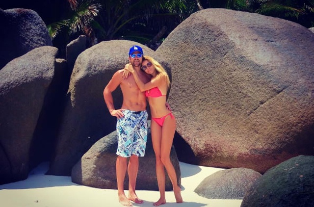 Holiday fun 'Blair Witch' style! Tennis star, wife brave ‘jungle’ in Seychelles