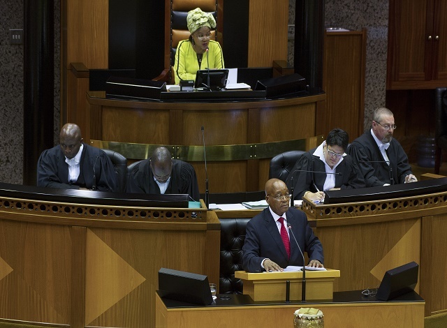 S.African troops deployed for state of nation address