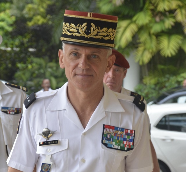 French general: Marine security, drug trafficking top concerns for Seychelles, Reunion