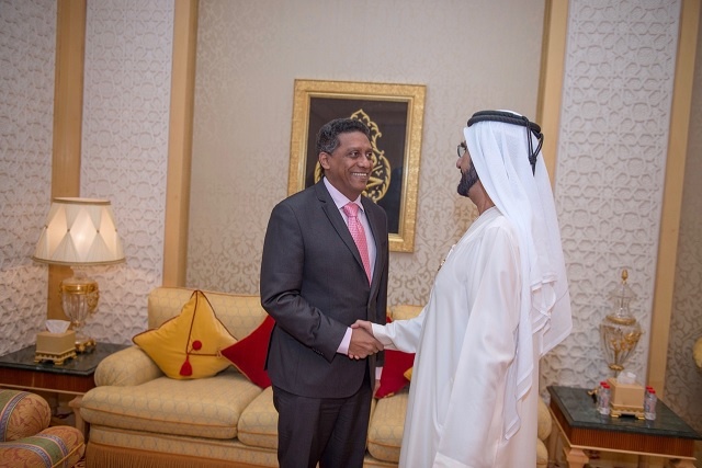 With piracy defeated, Seychelles seeks UAE's support in shipping line talks