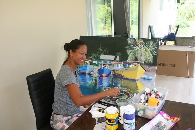 Women's Day: A painter finds inspiration in the islands