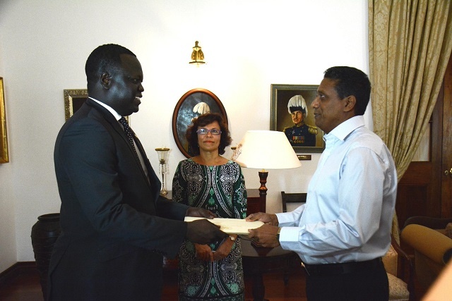 Seychelles gets first ambassador from South Sudan