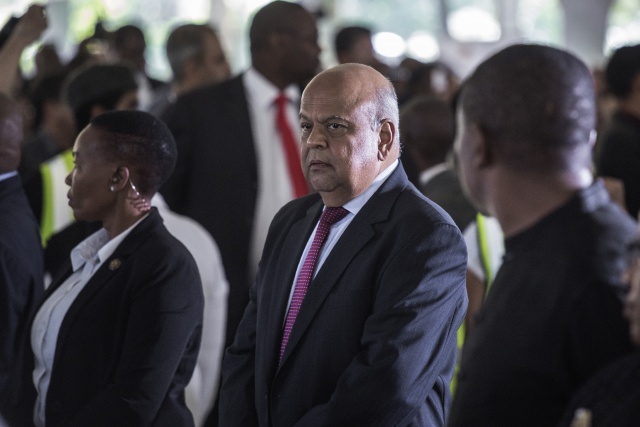 S.African finance minister sacked in shock reshuffle