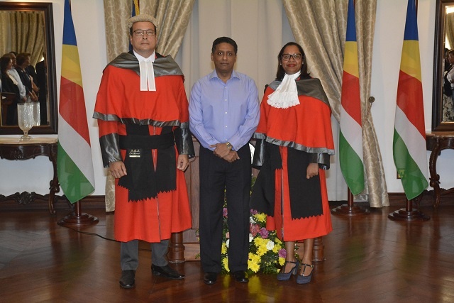 Seychelles’ new Supreme Court judges and ombudsman sworn in