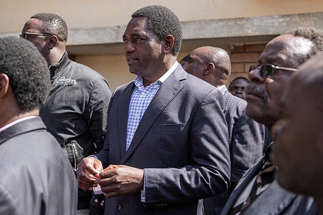 Zambie: le chef de l'opposition inculpé de "trahison"