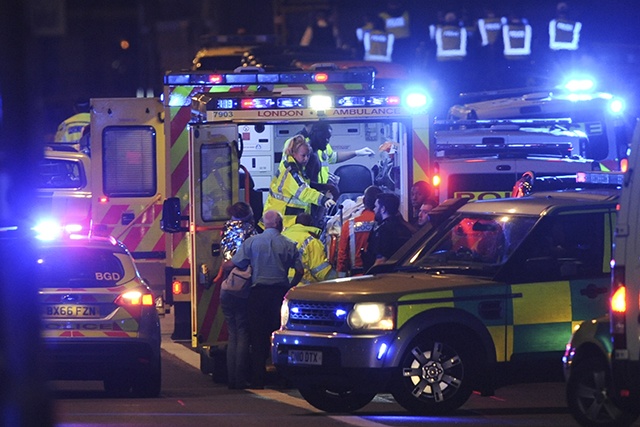 Three assailants kill 6 in London 'terror' attack