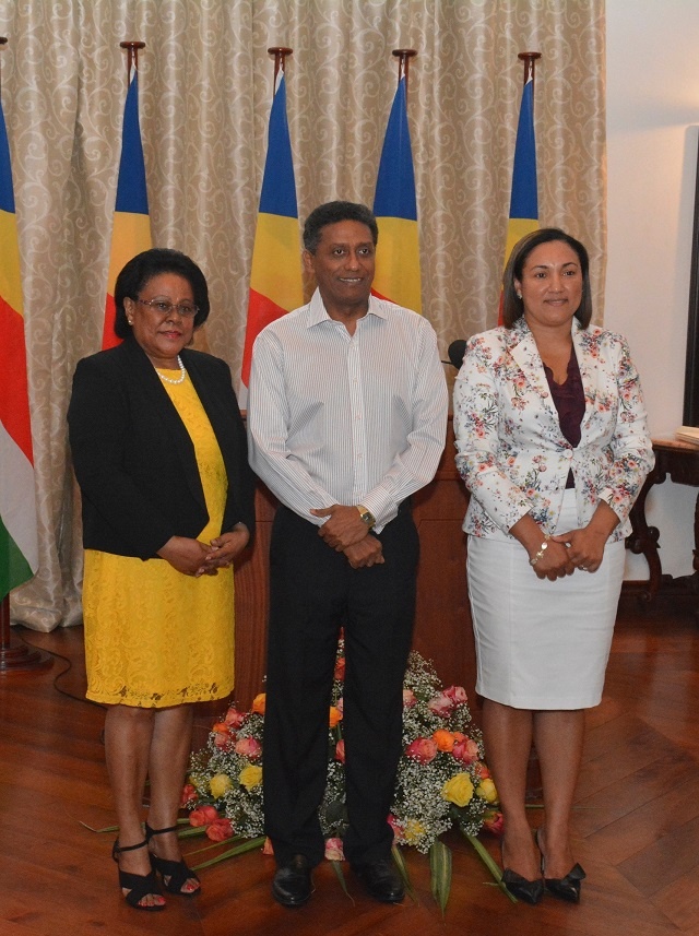 Seychelles gets 2 additional female ministers in cabinet, portfolios to be announced