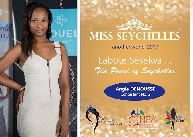 Helping young people facing challenges interests contestant Angie Desnousse in Miss Seychelles pageant