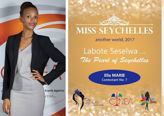 Miss Seychelles pageant a platform for contestant Ella Marie to promote island nation