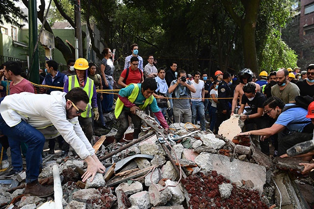 Mexique: un séisme fait près de 150 morts, dont au moins 21 enfants