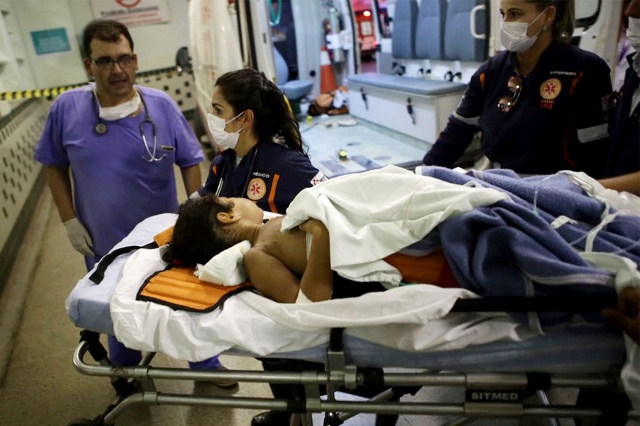Guard burns six small kids to death in Brazil horror