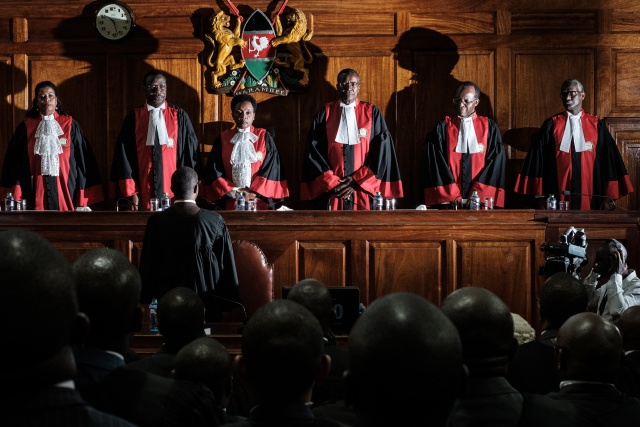 Kenya's Supreme Court upholds Kenyatta election win