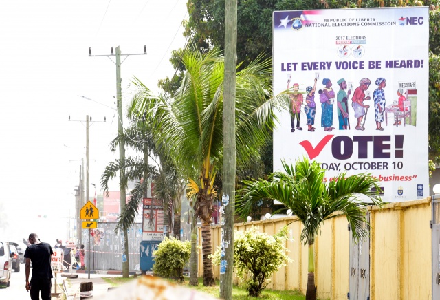 Liberians to choose new leader in delayed presidential vote