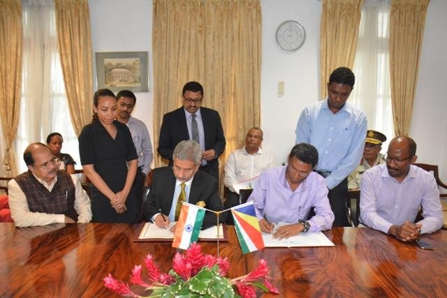 Les Seychelles et l'Inde signent une nouvelle version de l'accord militaire de l'île d'Assomption
